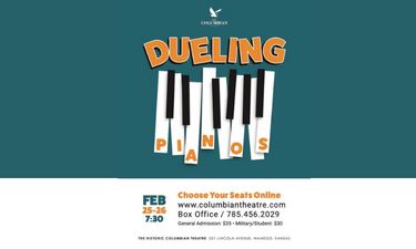 Dueling Pianos 2022 Show Poster