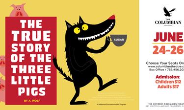 The True Story of the 3 Little Pigs - STA 2022 Show Poster