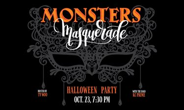 Monsters Masquerade Show Poster
